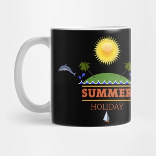 Vacations Holidays Summer Sea Beach Travel Coast Mug